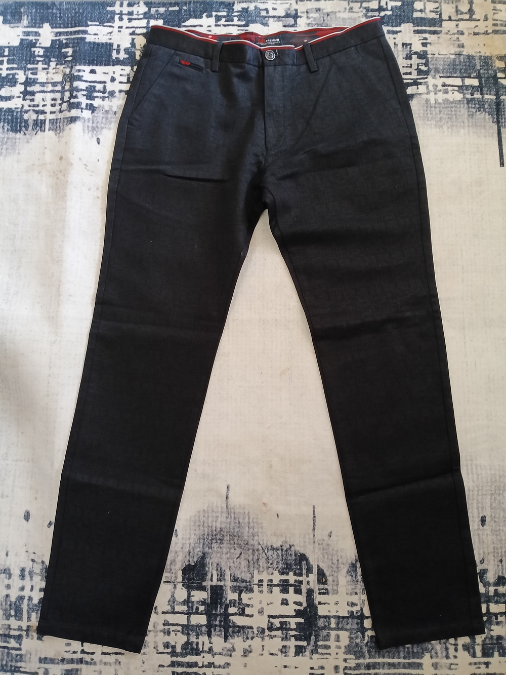Slim‎ Straight Men's Jeans in Black
